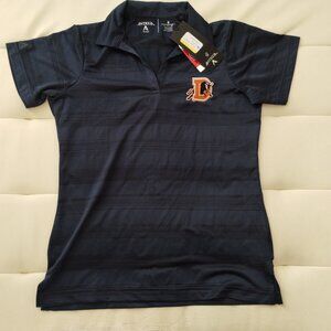 NEW Women's SMALL DURHAM BULLS Baseball ANTIGUA Polo Shirt
